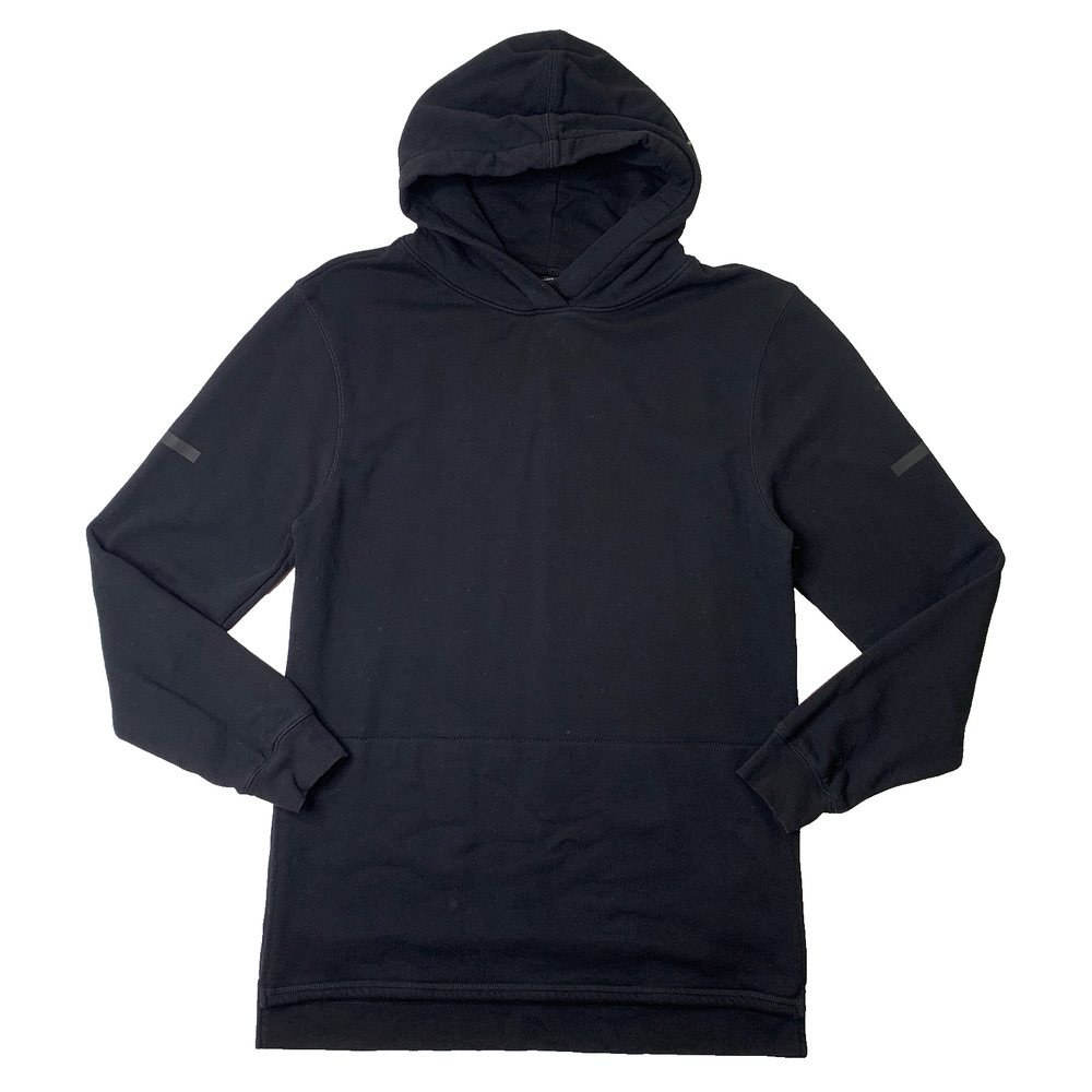 IKEA Hoodie Mens S Small Black Cotton Blend Long Sleeve Pullover Sweatshirt